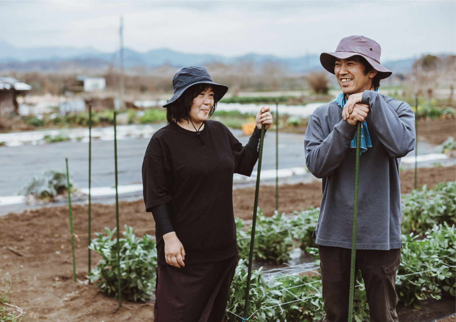 Mr. and Mrs. Nomura / Nomura Shokusan, Tokyo Western Vegetable Research Association (Organic vegetable provider)