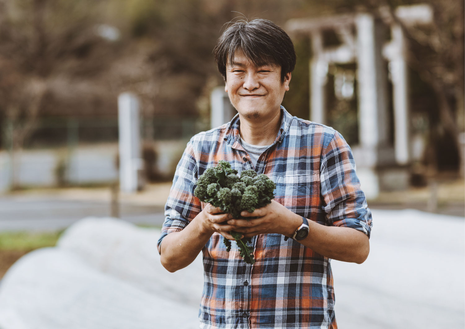 Masahiro Shimizu / Tonowa Farm (Organic vegetable provider)